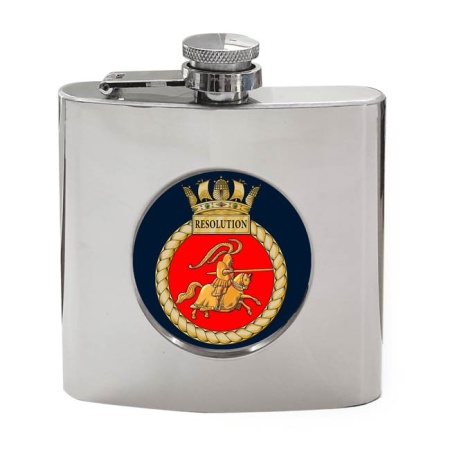 HMS Resolution, Royal Navy Hip Flask