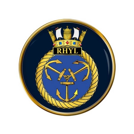 HMS Rhyl, Royal Navy Pin Badge