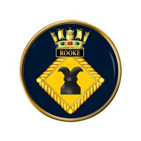HMS Rooke, Royal Navy Pin Badge
