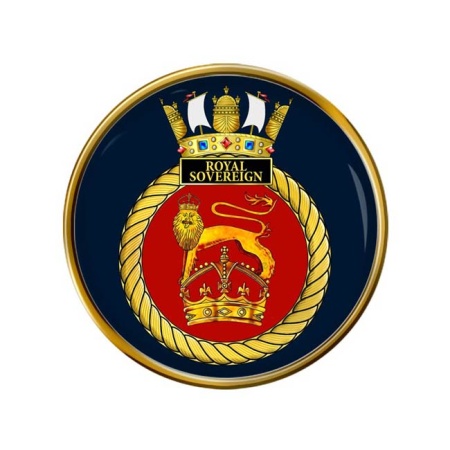 HMS Royal Sovereign, Royal Navy Pin Badge