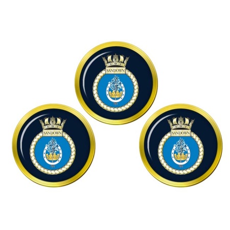 HMS Sandown, Royal Navy Golf Ball Markers