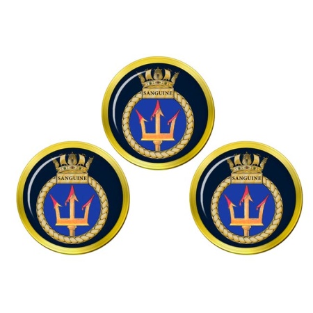 HMS Sanguine, Royal Navy Golf Ball Markers