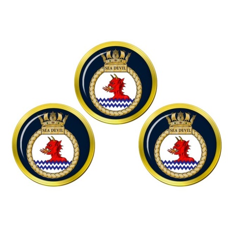 HMS Sea Devil, Royal Navy Golf Ball Markers