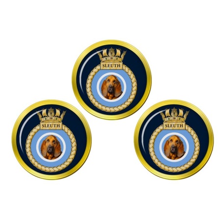 HMS Sleuth, Royal Navy Golf Ball Markers