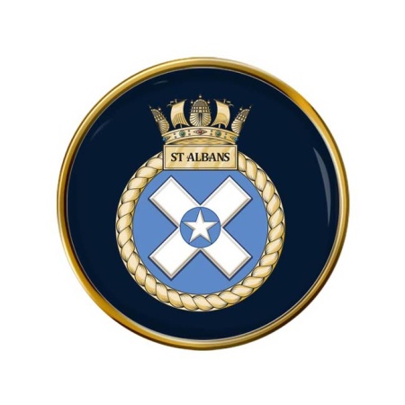 HMS St Albans, Royal Navy Pin Badge