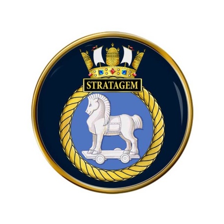 HMS Stratagem, Royal Navy Pin Badge