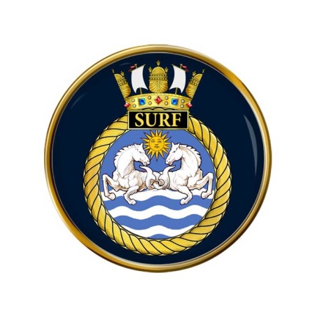 HMS Surf, Royal Navy Pin Badge