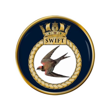 HMS Swift, Royal Navy Pin Badge