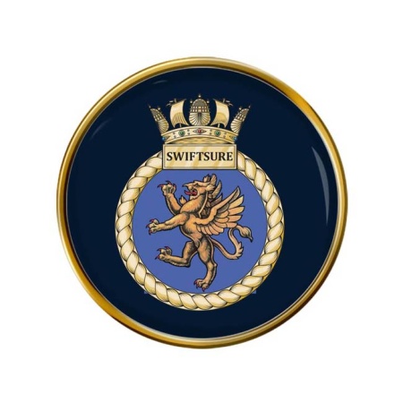 HMS Swiftsure, Royal Navy Pin Badge