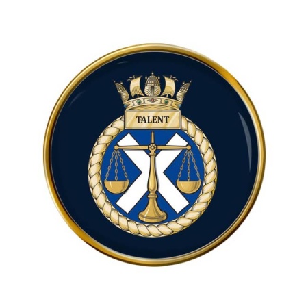 HMS Talent, Royal Navy Pin Badge