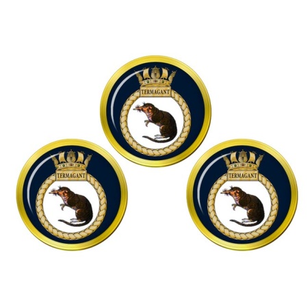 HMS Termagant, Royal Navy Golf Ball Markers