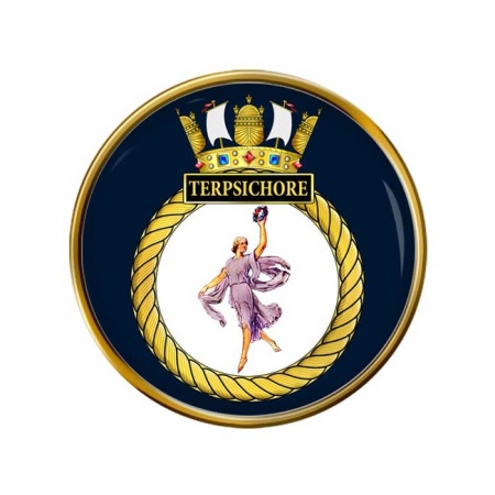 HMS Terpischore, Royal Navy Pin Badge