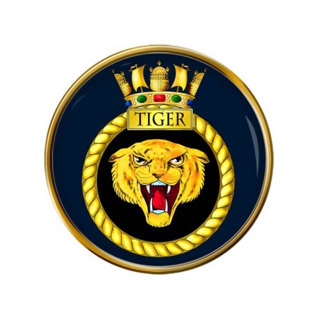 HMS Tiger, Royal Navy Pin Badge