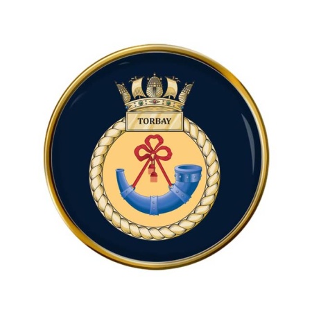 HMS Torbay, Royal Navy Pin Badge