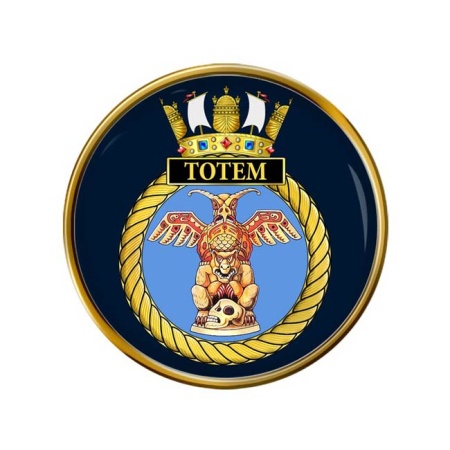 HMS Totem, Royal Navy Pin Badge