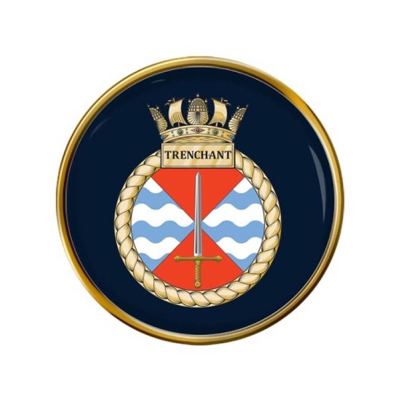 HMS Trenchant, Royal Navy Pin Badge