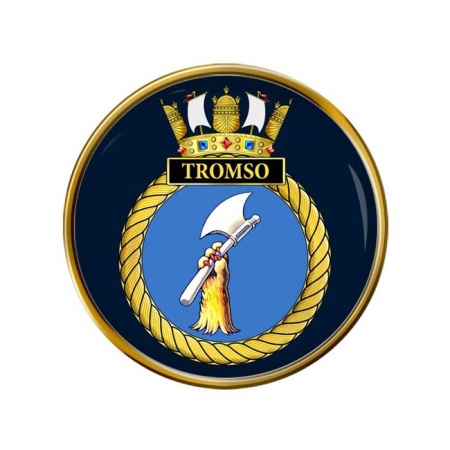 HMS Tromso, Royal Navy Pin Badge