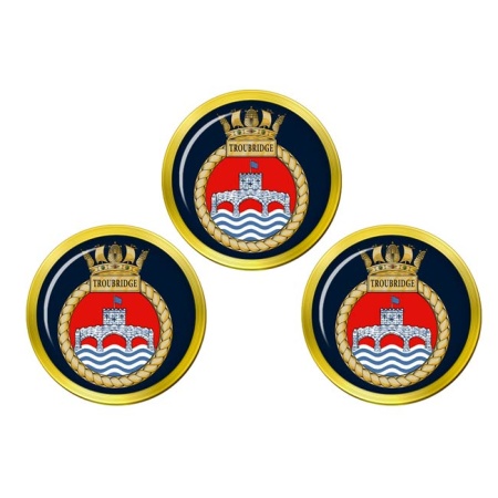 HMS Troubridge, Royal Navy Golf Ball Markers