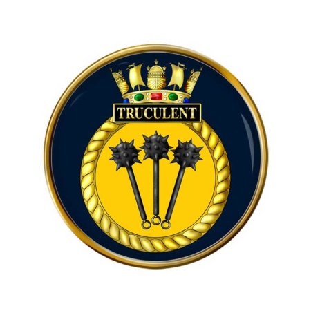 HMS Truculent, Royal Navy Pin Badge