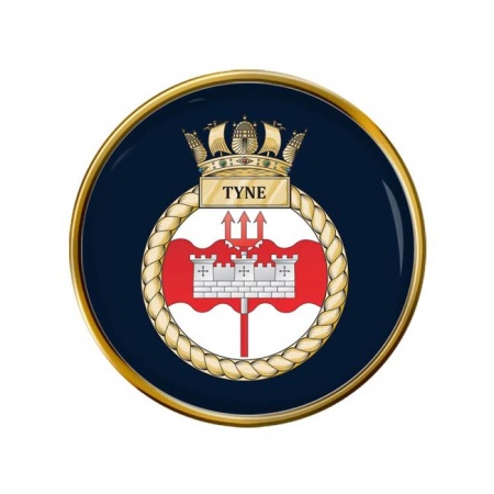 HMS Tyne, Royal Navy Pin Badge