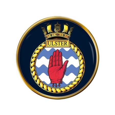 HMS Ulster, Royal Navy Pin Badge