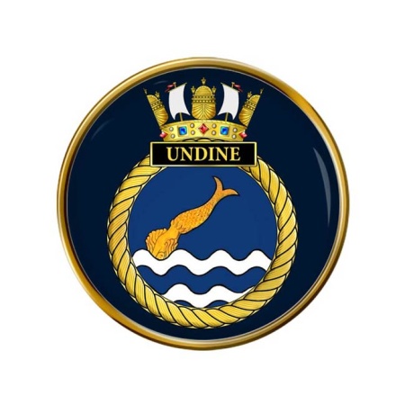 HMS Undine, Royal Navy Pin Badge