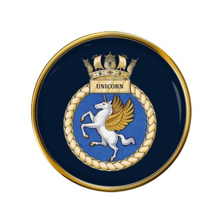 HMS Unicorn, Royal Navy Pin Badge