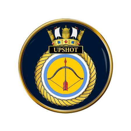 HMS Upshot, Royal Navy Pin Badge