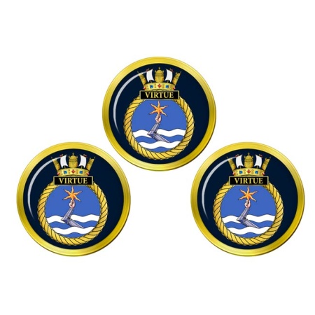 HMS Virtue, Royal Navy Golf Ball Markers