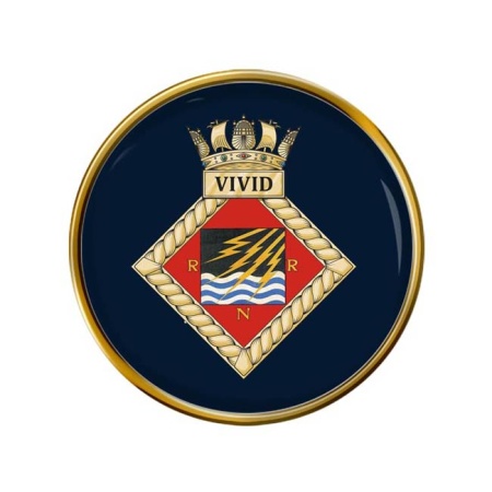 HMS Vivid, Royal Navy Pin Badge