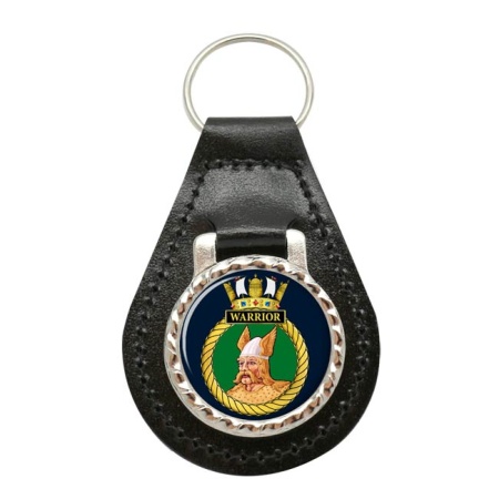 HMS Warrior, Royal Navy Leather Key Fob