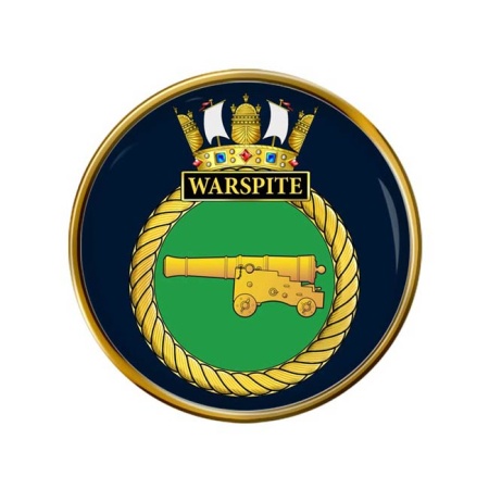 HMS Warspite, Royal Navy Pin Badge