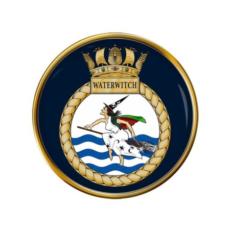 HMS Waterwitch, Royal Navy Pin Badge