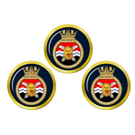 HMS Waveney, Royal Navy Golf Ball Markers