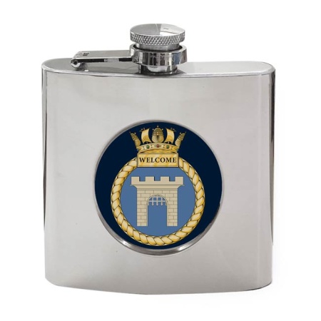 HMS Welcome, Royal Navy Hip Flask