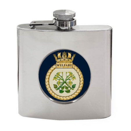 HMS Welfare, Royal Navy Hip Flask