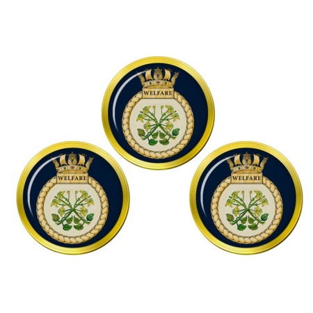 HMS Welfare, Royal Navy Golf Ball Markers