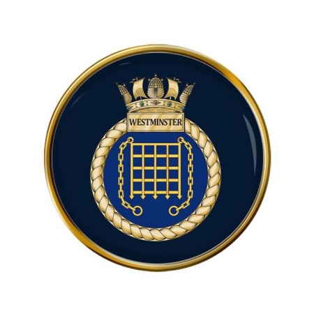 HMS Westminster, Royal Navy Pin Badge