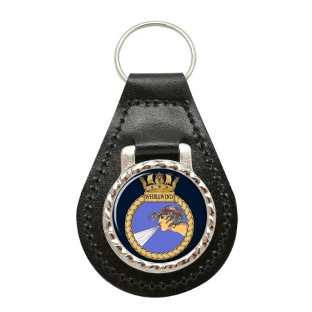 HMS Whirlwind, Royal Navy Leather Key Fob