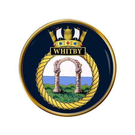 HMS Whitby, Royal Navy Pin Badge