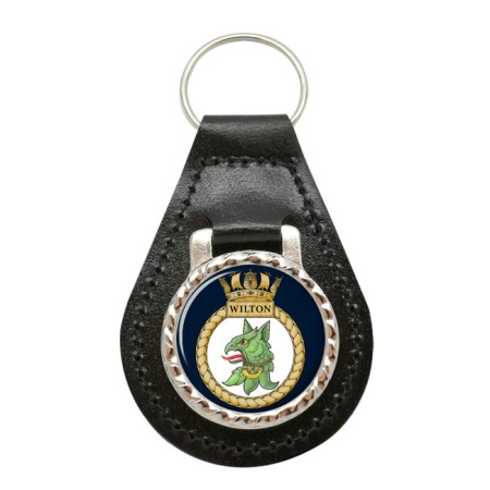 HMS Wilton, Royal Navy Leather Key Fob