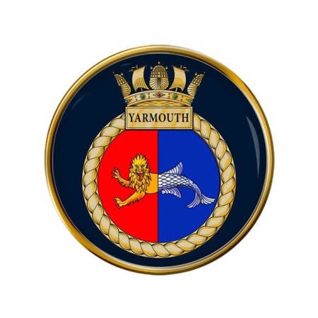 HMS Yarmouth, Royal Navy Pin Badge