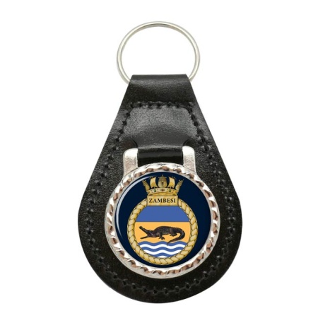 HMS Zambesi, Royal Navy Leather Key Fob