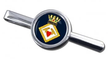 HMS Alacrity (Royal Navy) Round Tie Clip