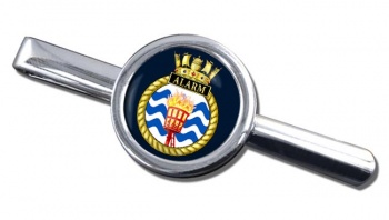 HMS Alarm (Royal Navy) Round Tie Clip