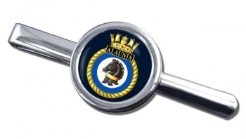 HMS Alaunia (Royal Navy) Round Tie Clip