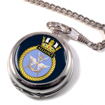 HMS Alliance (Royal Navy) Pocket Watch