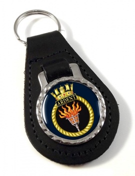 HMS Ardent (Royal Navy) Leather Key Fob