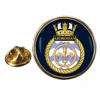 HMS Ardrossan (Royal Navy) Round Pin Badge