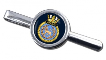 HMS Armada (Royal Navy) Round Tie Clip